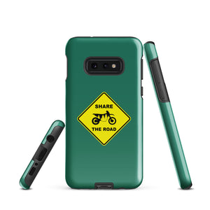 Share The Road Phone Case, Tough, Samsung, Mile Marker