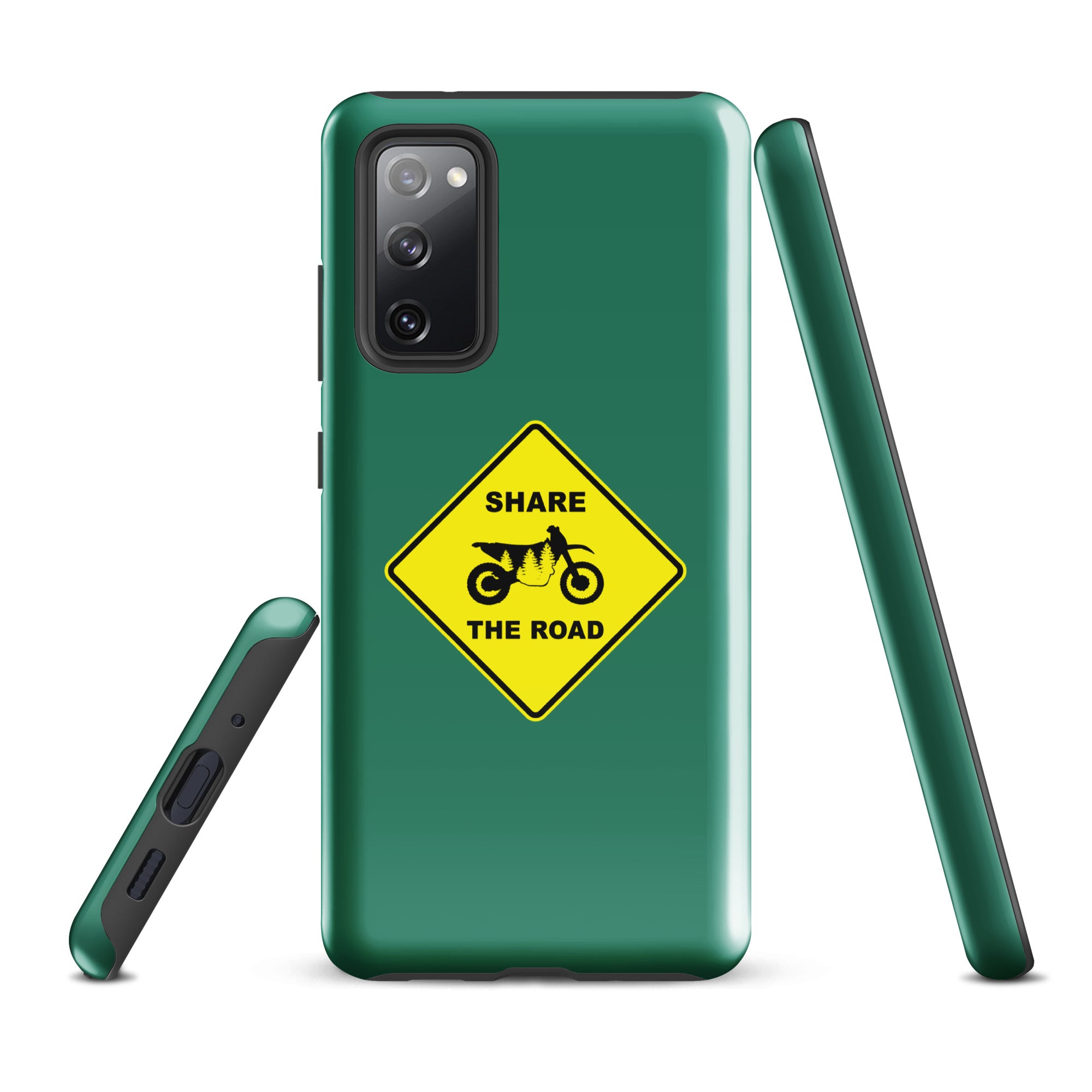 Share The Road Phone Case, Tough, Samsung, Mile Marker