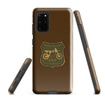 Load image into Gallery viewer, Sketchy Doodle Phone Case, Tough, Samsung, Brown
