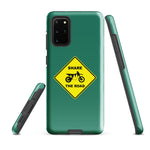 Load image into Gallery viewer, Share The Road Phone Case, Tough, Samsung, Mile Marker
