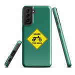 Load image into Gallery viewer, Share The Road Phone Case, Tough, Samsung, Mile Marker
