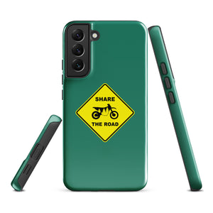 Share The Road Phone Case, Tough, Samsung, Mile Marker