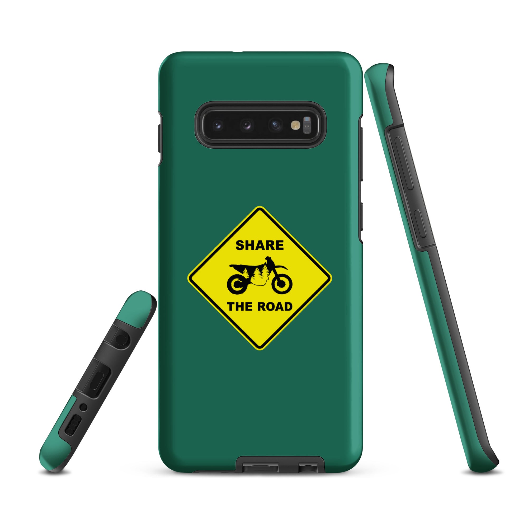 Share The Road Phone Case, Tough, Samsung, Mile Marker