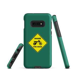 Share The Road Phone Case, Tough, Samsung, Mile Marker