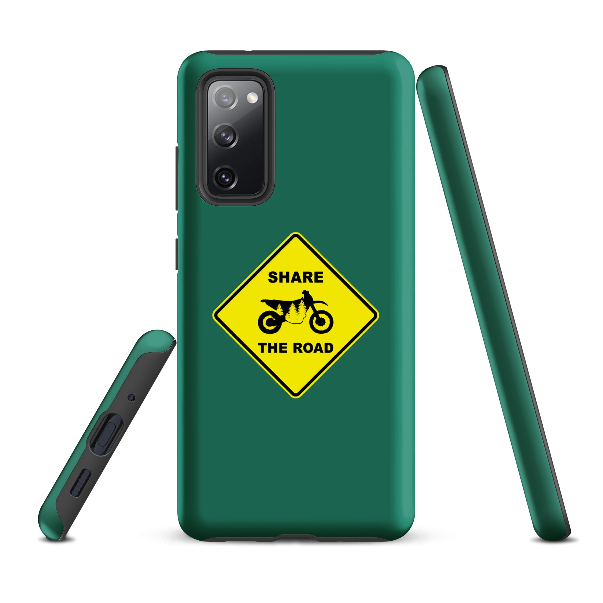 Share The Road Phone Case, Tough, Samsung, Mile Marker