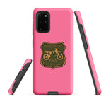 Load image into Gallery viewer, Sketchy Doodle Phone Case, Tough, Samsung, Pink
