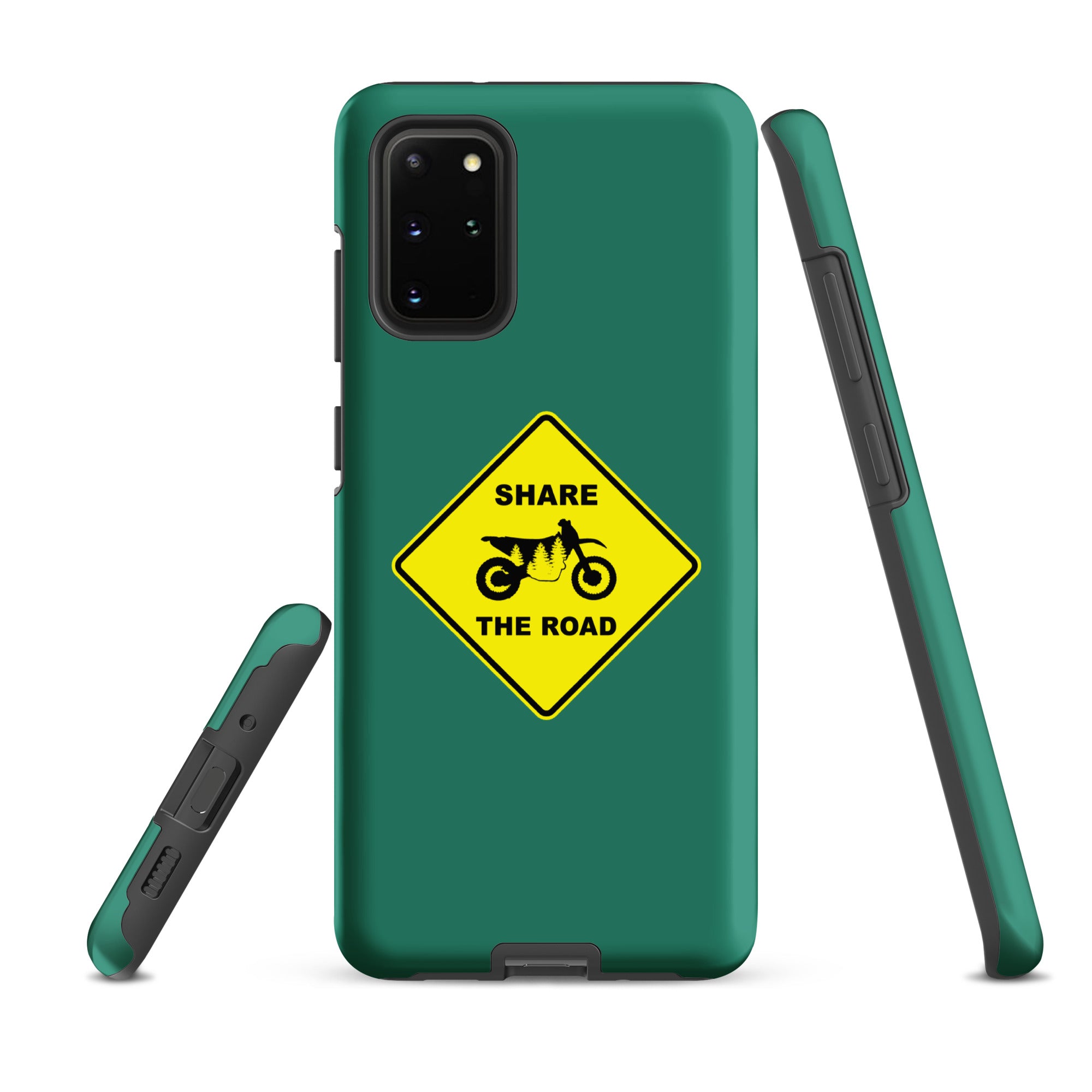 Share The Road Phone Case, Tough, Samsung, Mile Marker