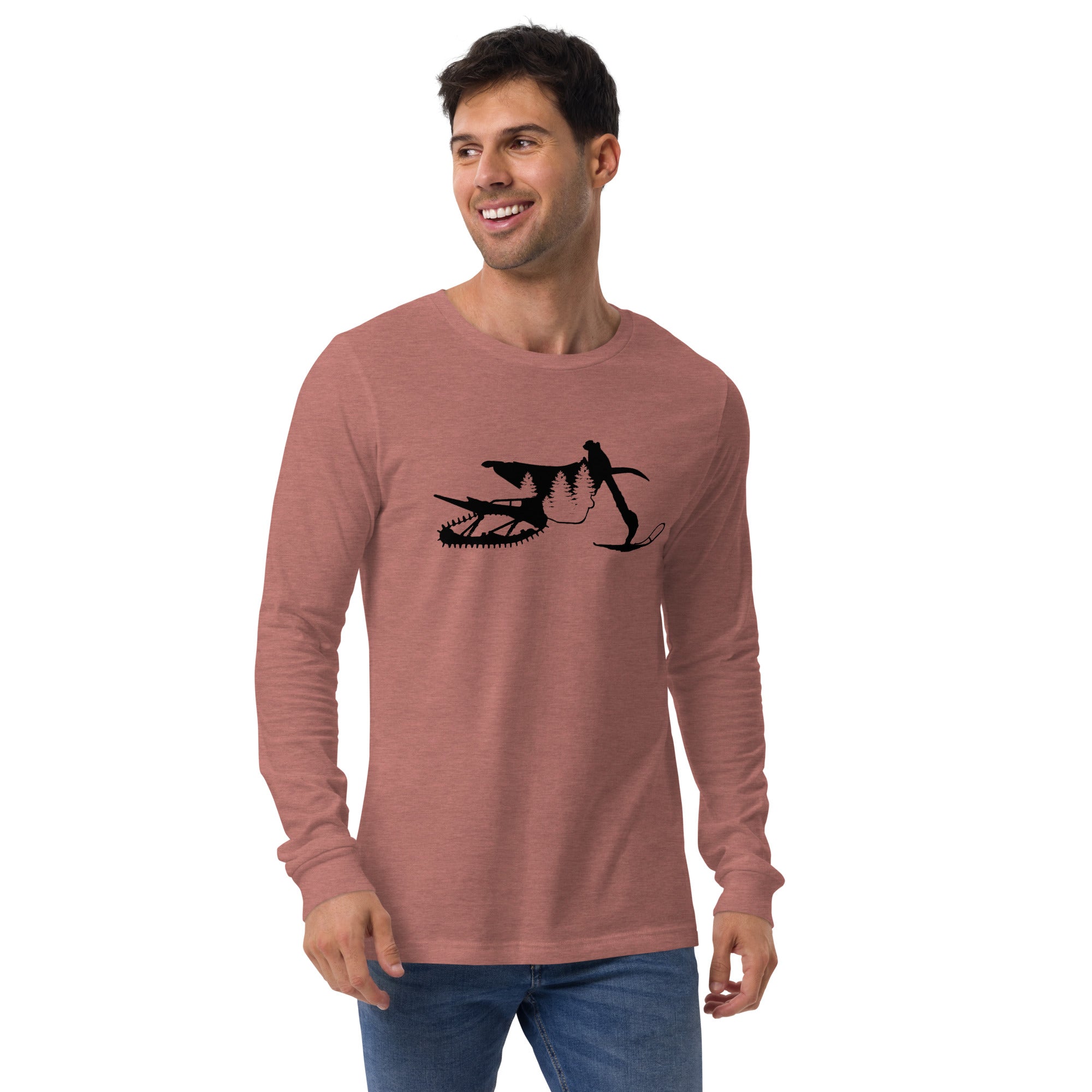 SnowBike Long Sleeve, Premium, Black