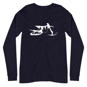 SnowBike Long Sleeve, Premium, White