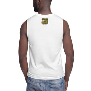 SnowBike Tank, Muscle, White