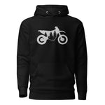 Load image into Gallery viewer, TreeBike Hoodie, Embroidered, White
