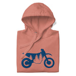 Load image into Gallery viewer, TreeBike Hoodie, Embroidered, Blue
