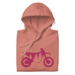 Load image into Gallery viewer, TreeBike Hoodie, Embroidered, Pink
