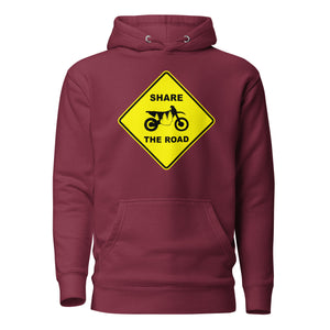 Share The Road Hoodie, Premium