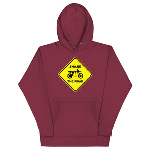 Share The Road Hoodie, Premium