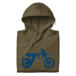 Load image into Gallery viewer, TreeBike Hoodie, Embroidered, Blue
