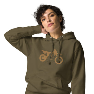 TreeBike Hoodie, Embroidered, PNWDS