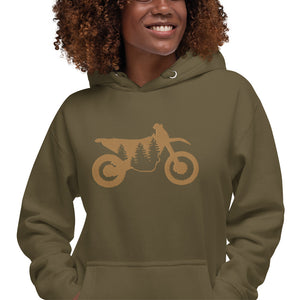 TreeBike Hoodie, Embroidered, PNWDS