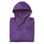 Load image into Gallery viewer, TreeBike Hoodie, Embroidered, Purple
