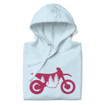 Load image into Gallery viewer, TreeBike Hoodie, Embroidered, Pink
