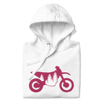 Load image into Gallery viewer, TreeBike Hoodie, Embroidered, Pink
