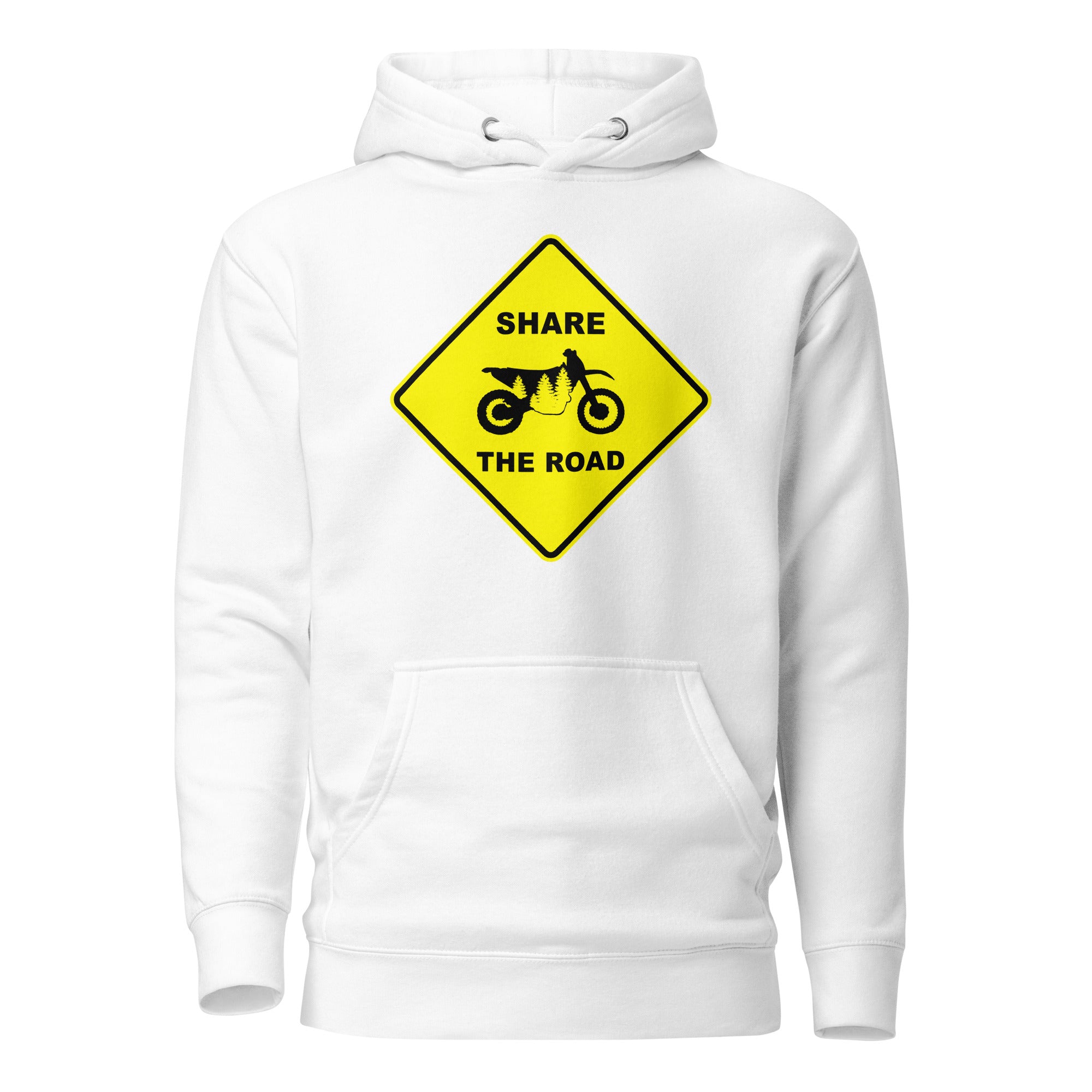 Share The Road Hoodie, Premium