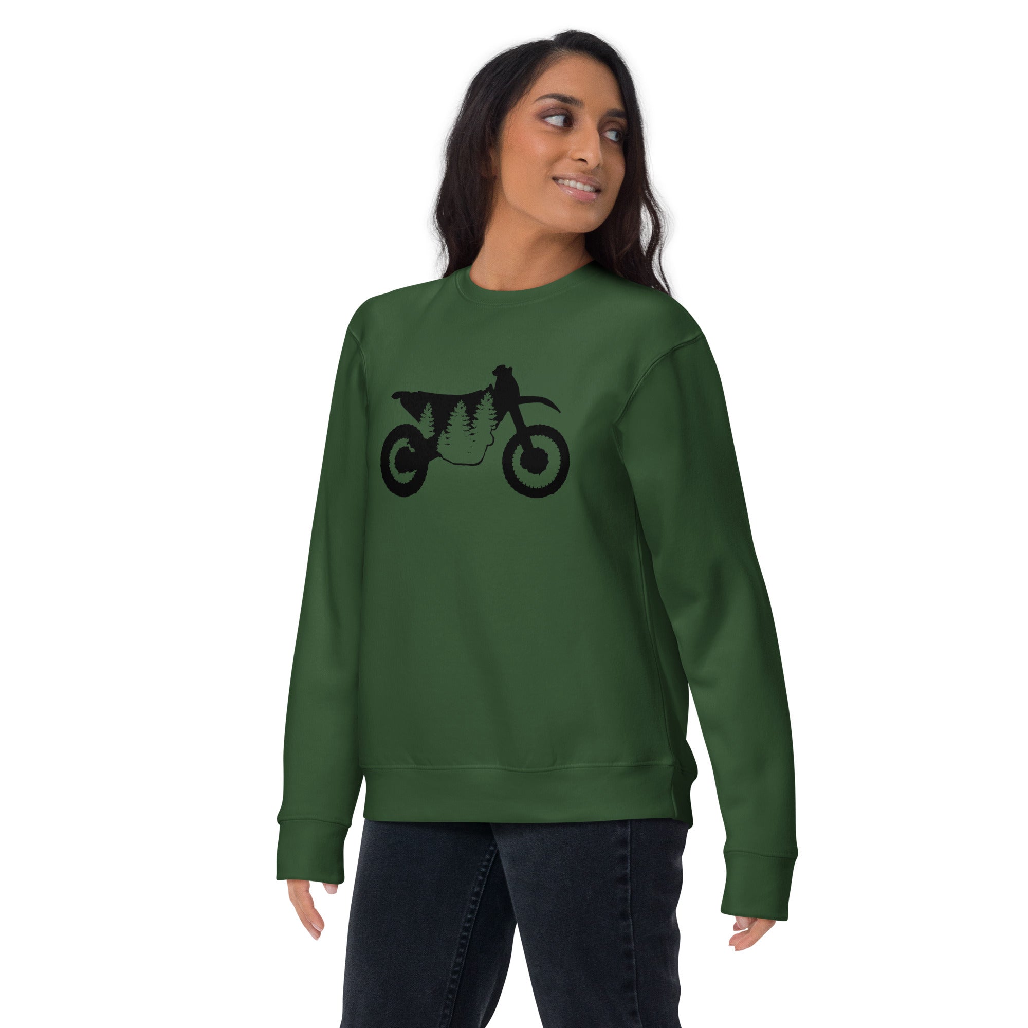 TreeBike Sweater, Premium, Black