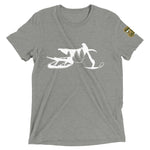 Load image into Gallery viewer, SnowBike Shirt, Tri-Blend, White
