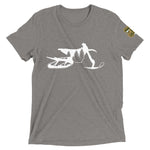 Load image into Gallery viewer, SnowBike Shirt, Tri-Blend, White
