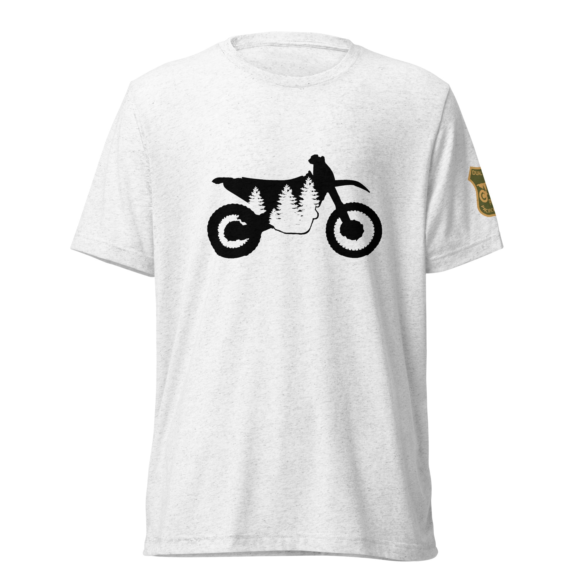 TreeBike Shirt, Tri-Blend, Black