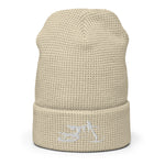 Load image into Gallery viewer, SnowBike Beanie, Waffle, White
