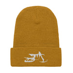 Load image into Gallery viewer, SnowBike Beanie, Waffle, White
