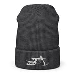 Load image into Gallery viewer, SnowBike Beanie, Waffle, White
