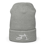 Load image into Gallery viewer, SnowBike Beanie, Waffle, White
