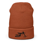 Load image into Gallery viewer, SnowBike Beanie, Waffle, Black
