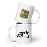 Load image into Gallery viewer, SnowBike Mug, Ceramic, White
