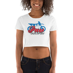 Load image into Gallery viewer, Beer Logo A Shirt, Women, Cropped
