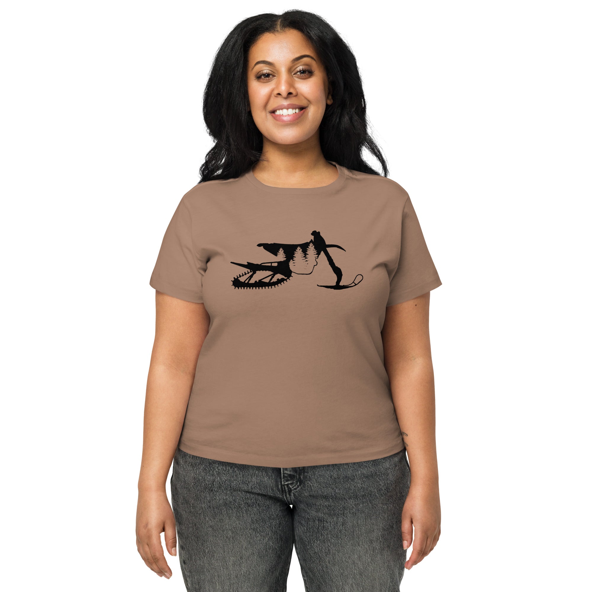 SnowBike Shirt, Women, High-Waisted