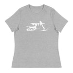 Load image into Gallery viewer, SnowBike Shirt, Women, Relaxed, White
