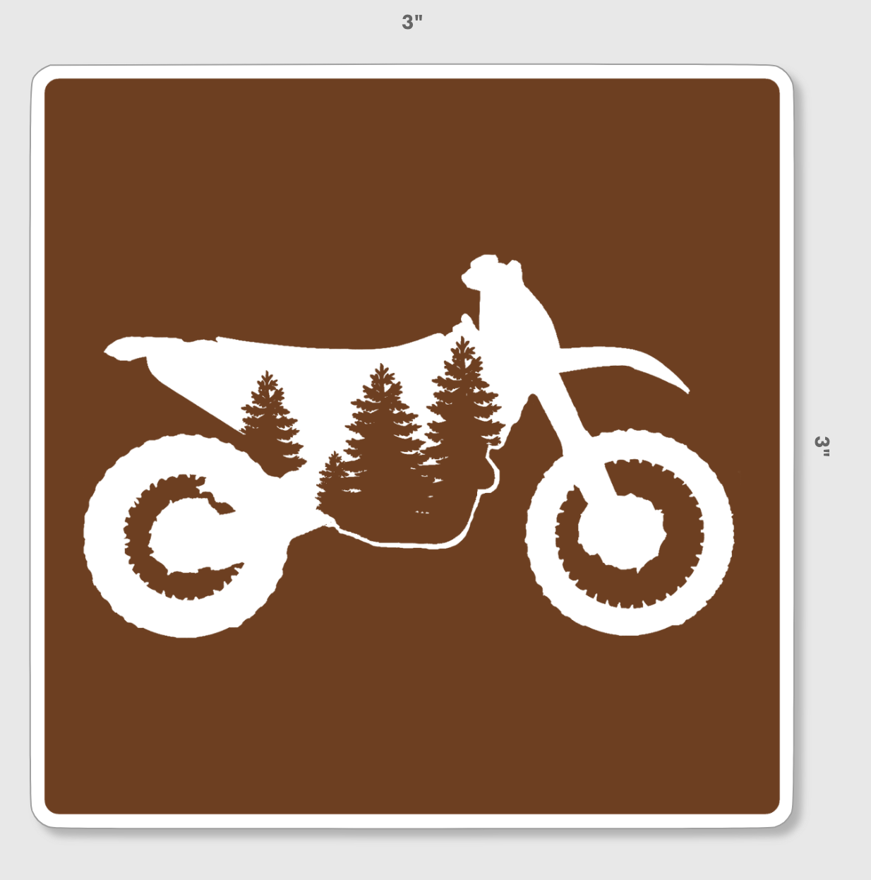 PNWDS TreeBike Trail Decal
