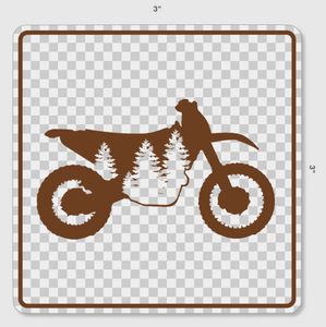 PNWDS TreeBike Trail Decal
